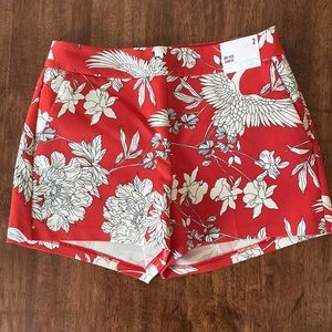 Floral Express shorts NWT